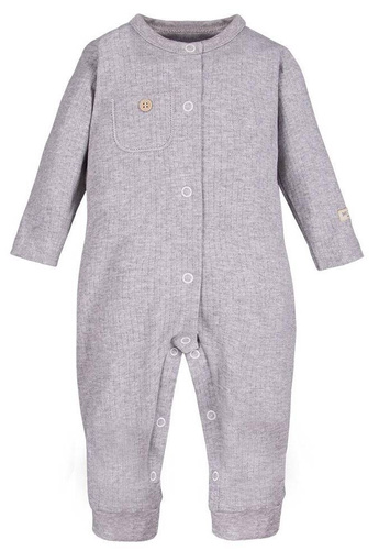 Pajac z kieszonką bez stópek "Simply Comfy" Ewa Klucze - granat 