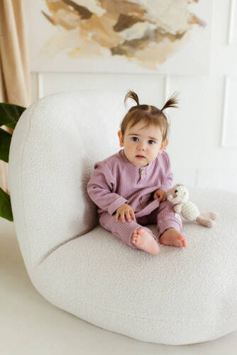 "Natural Waffel" Makoma Bluza polo pink