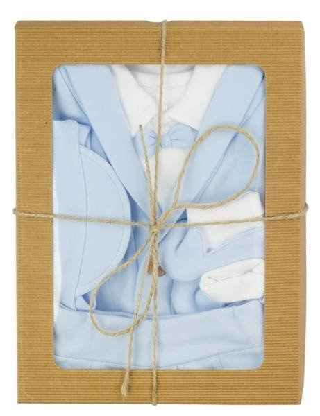 Komplet 5-częściowy nadruk 169400 "Mix" Nicol - niebieski