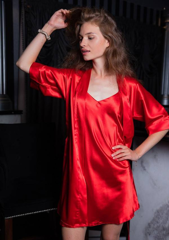 Karen Halka Koszula nocna Dkaren - czerwony