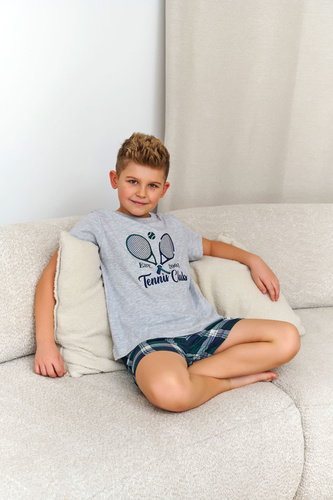 Piżama dziecięca 7202 Unisex Doctor Nap - burgundy