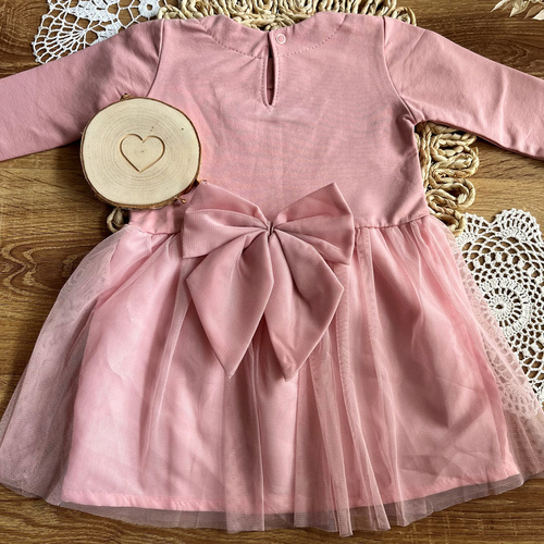 SH051 Mamatti Sukienka z długim rękawem