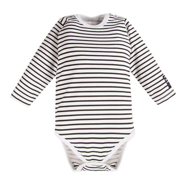 Magic Eevi Body z długim rękawem - białe paski