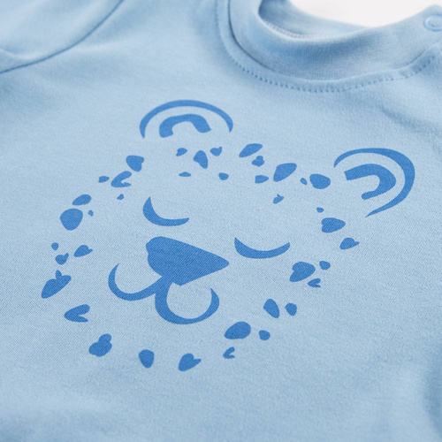 Nature Ewa Klucze Bluzka chłopięca- niebieski