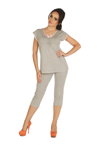 884 / 889 Visa Piżama Damska Forex - jasny melanż