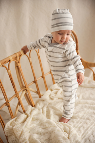 "Greco" Makoma Pajac bez stópek biały