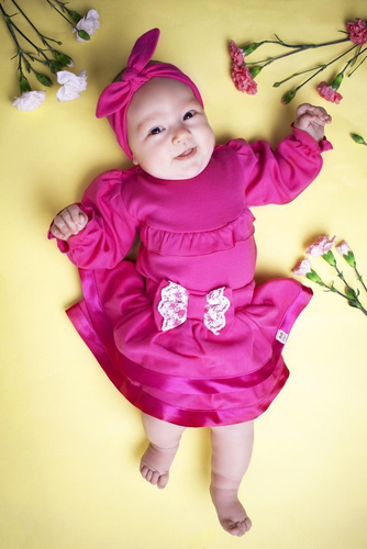 2526 Jasmina Spódniczka Marija - fuksja