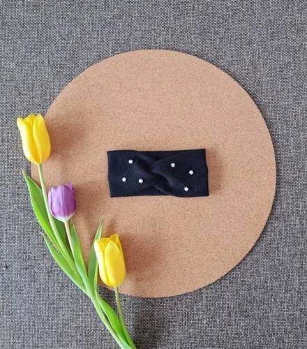 Marija Opaska dla dziewczynki 16DC - czarny