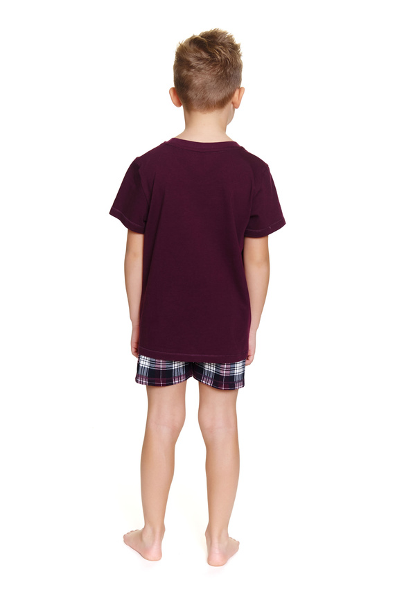 Piżama dziecięca 7202 Unisex Doctor Nap - burgundy