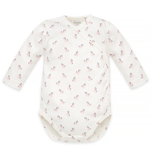 Lovely Day Pinokio Body wiązane- ecru koniki