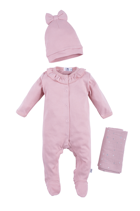 Komplet niemowlęcy 1719 Cherry Universal - różowy