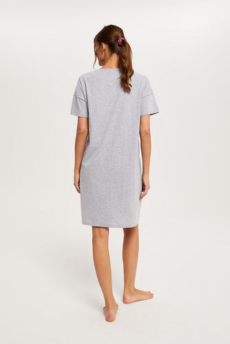 Dracena koszula nocna krótki rękaw Italian Fashion - melange