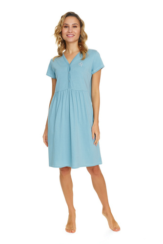 5336 Koszula Nocna do karmienia Doctor Nap - ice blue