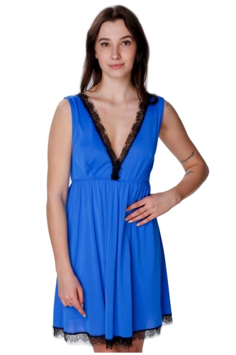 86604 Aveline koszula nocna Mewa szafirowy