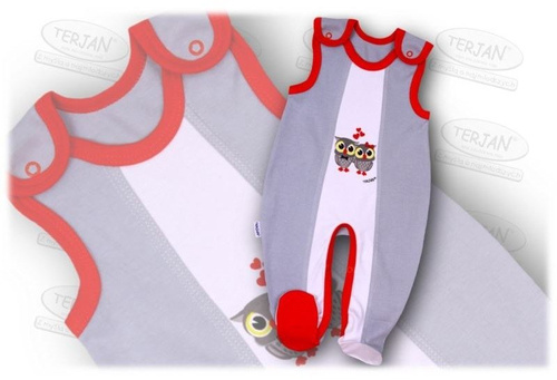 Wyprawka niemowlęca "Grey" Terjan - szary