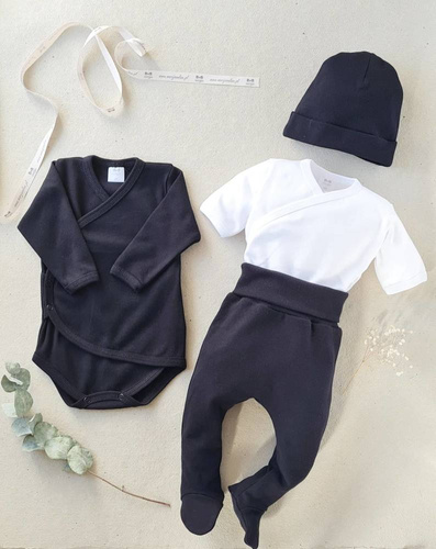 Komplet niemowlęcy Marija 1619CZ Universal - czarny