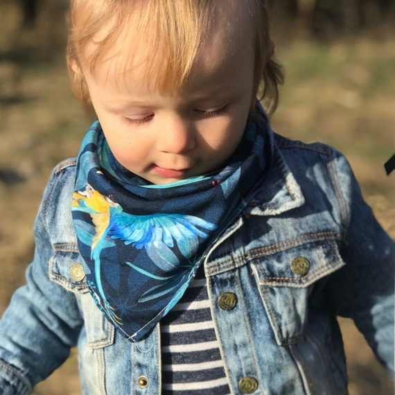 Chustka 100% Bamboo Secret Garden - Makaszka