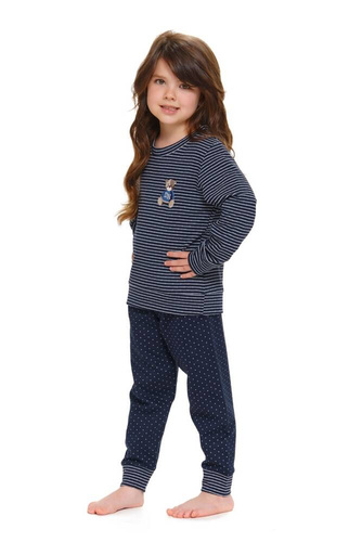 Piżama dziecięca 5255 Unisex Doctor Nap - navy blue