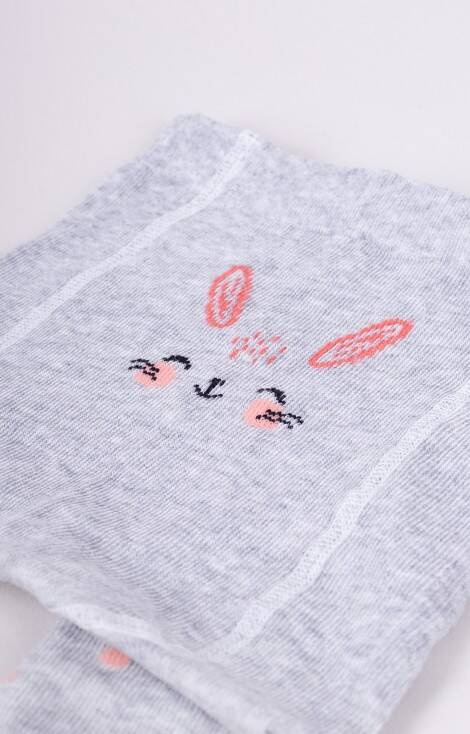 RAB-0025G Rajstopy do raczkowania mix kolor-dziewczynka