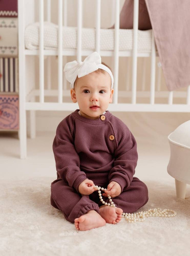 Pure Koala Bluza z długim rękawem - śliwka