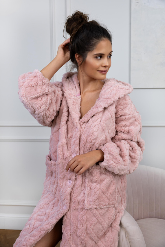 Bethany Szlafrok damski Sensis - brudny róż