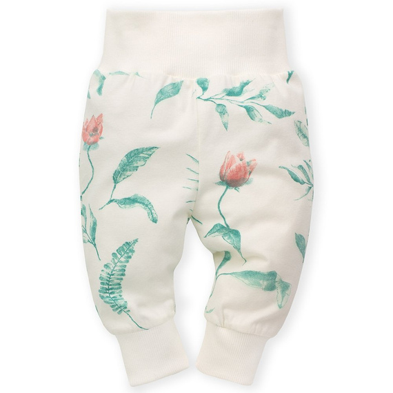 Legginsy niemowlęce  "Spring Light" Pinokio - ecru