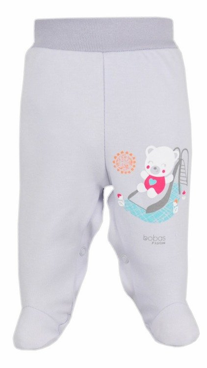 Półśpiochy bawełniane "PLAC ZABAW" Koala żółty