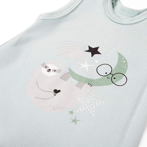 Mellow Ewa Klucze Śpiochy niemowlęce- mięta