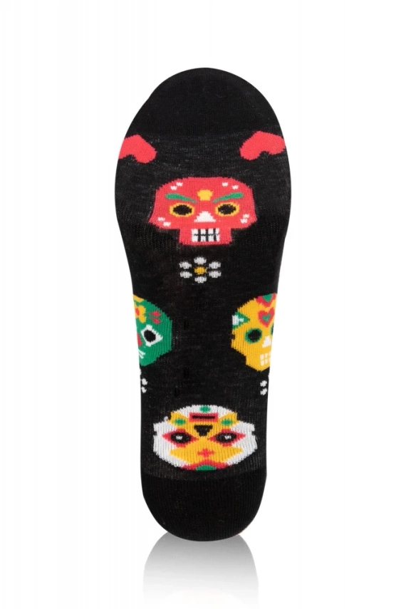 S134D Muerto Italian Fashion Skarpety - czarny