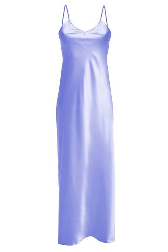 Iga Halka satynowa koszulka damska DKaren - błękit