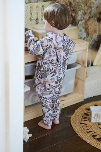 Spodnie dziecięce "Ornithology" Makaszka