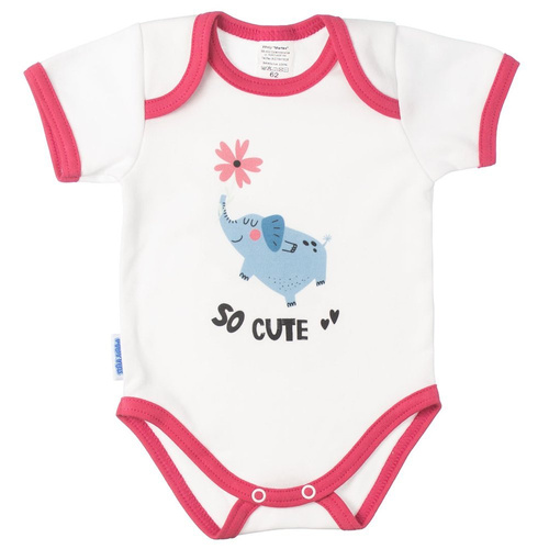 Little Explorer Martex body niemowlęce krótki rękaw zielony