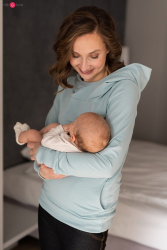 Milk Please Milk&Love bluza do karmienia miętowy