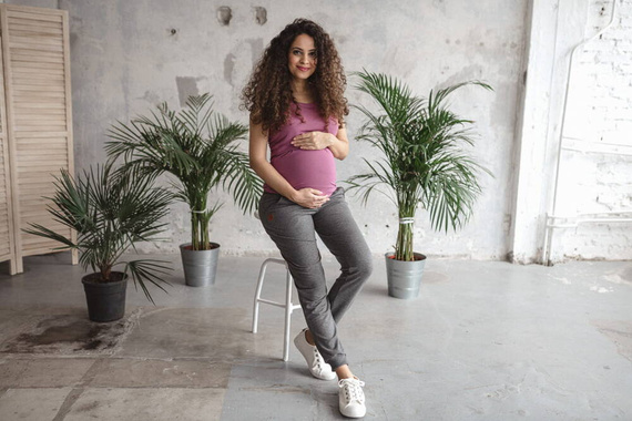 Milk Top Milk&Love koszulka ciążowa i do karmienia rose brown