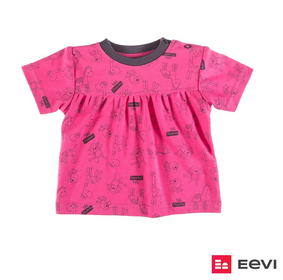 Bluzka dla dziewczynki "SAWANNA" Ewa Klucze turkusowa