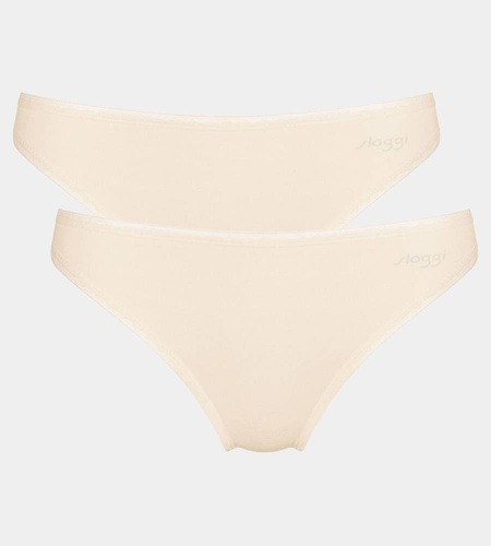 Figi tai 2 pak Damskie Sloggi go - fresh powder