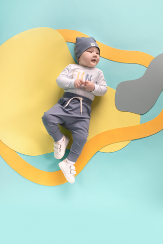 Fun Time Pinokio Body z długim rękawem - jasny miętowy