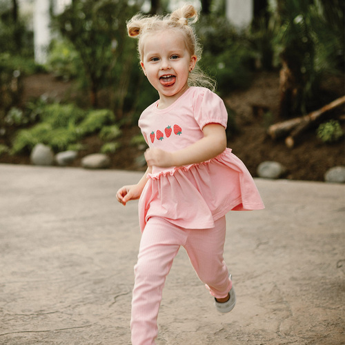 Strawberry & Love Eevi Legginsy bawełniane