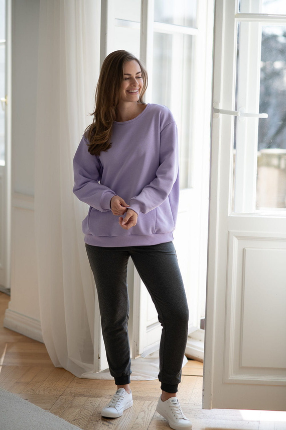 Milk Please Milk&Love bluza do karmienia liliowy