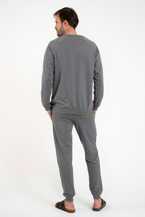 Hektor Komplet męski Italian Fashion - średni melanż