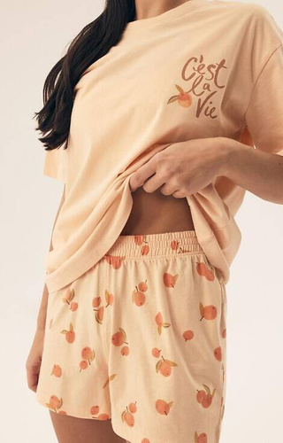 42684 Naranja Piżama Damska Henderson - peach