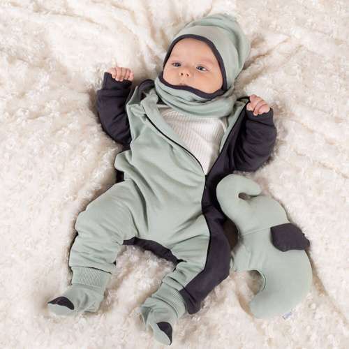 202271 Olaf Nicol Pajac dresowy z kapturem 