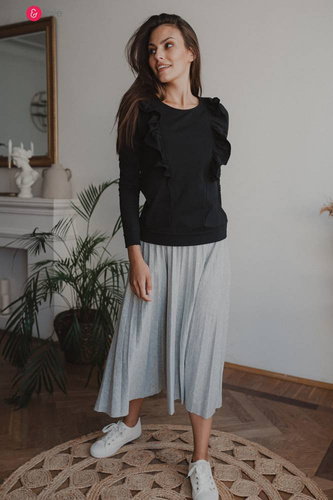 Milky Waves Milk&Love Bluzka do karmienia czarny