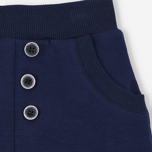 Samoloty Spodnie z bawełny organicznej Nini granatowy