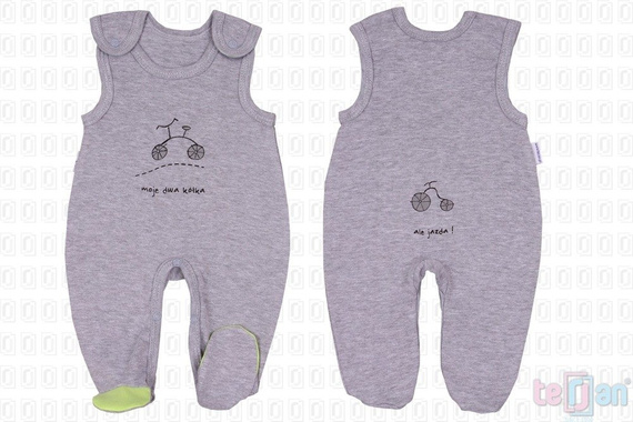 Śpioch bawełniany "BIKE" niebieski Terjan