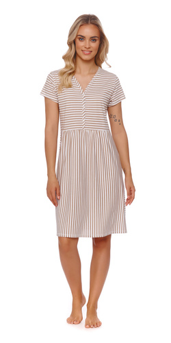 Koszula ciążowa i do karmienia Doctor Nap TCB.9928.stripes