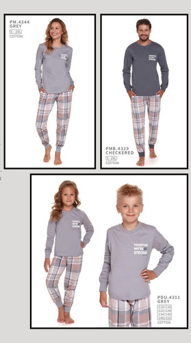 Piżama dziecięca 4311 Unisex Doctor Nap - grey