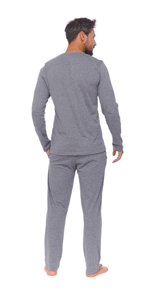 4517 Piżama Męska Doctor Nap - dark grey