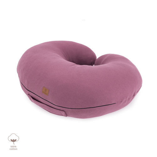 Burgund Rogal do karmienia bawełniany Makaszka