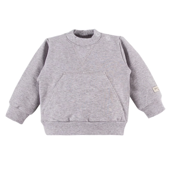 "SIMPLY COMFY" Ewa KluczeBluza dresowa Kangurek - szary melanż
